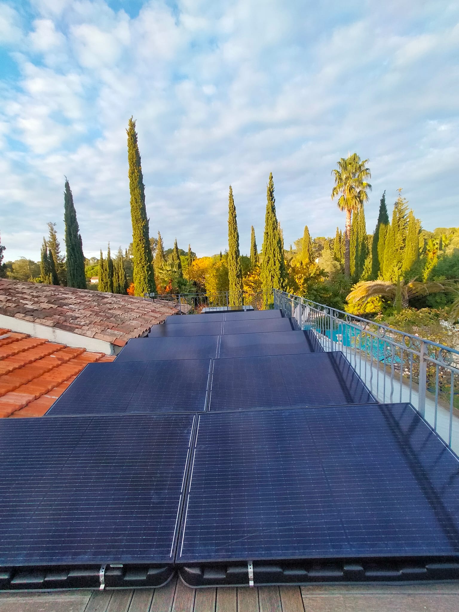 panneaux solaire sud de la france