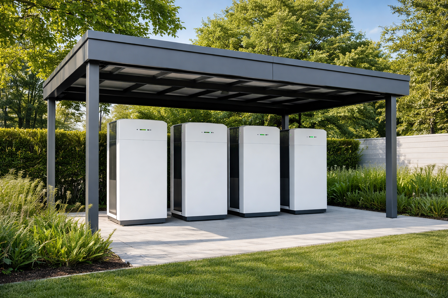 Installation de batteries de stockage